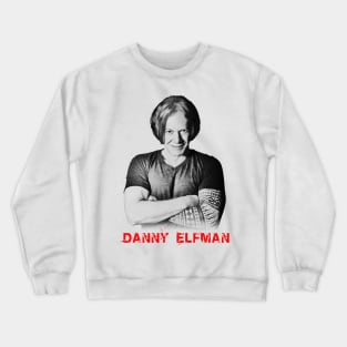 danny elfman visual art Crewneck Sweatshirt